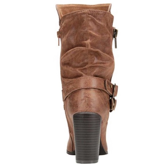 Carlos by Carlos Santana Tan Mid Calf Boot - Picture 5 of 7